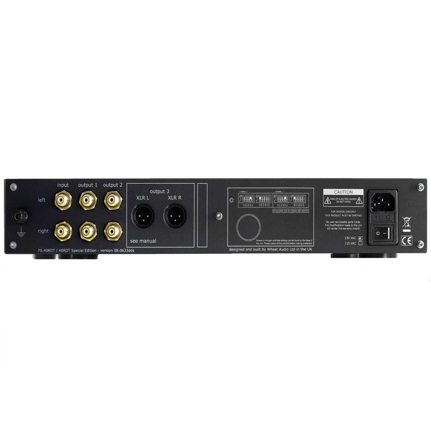 Whest Audio PS.40RDT SE Phono Stage - NOS 2025/26